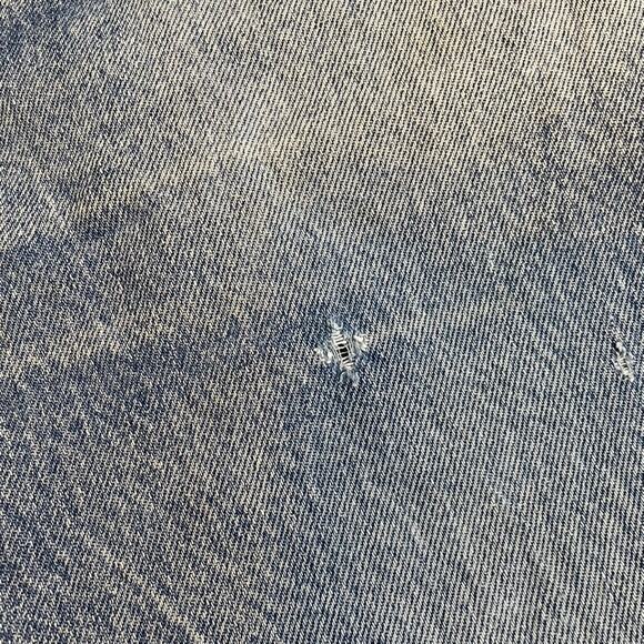 LEVIS Stonewash Blue Indigo Denim 80s Jeans Distressed‎ Button Fly Vintage 38x32 - Picture 5 of 7